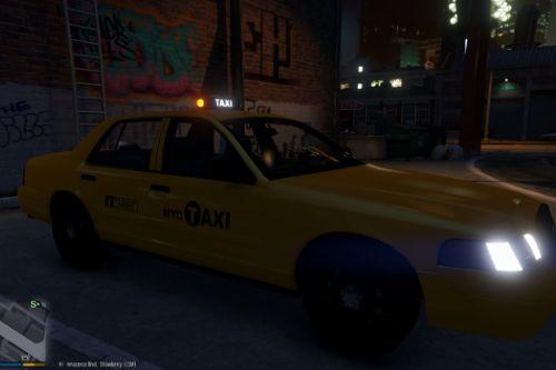NYC Crown Victoria Taxi
